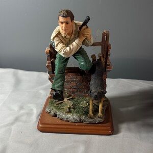 Vanmark. Courageous Officer and Canine Sculpture -